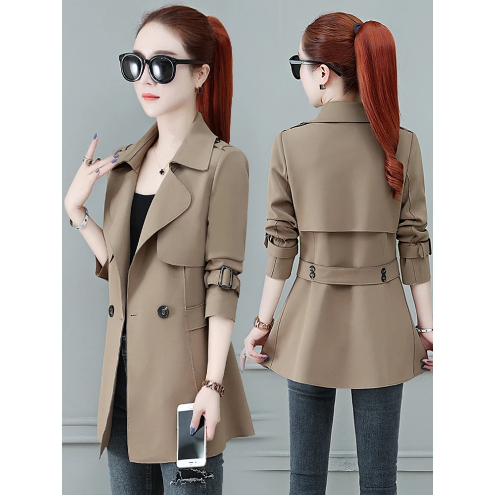 短款风衣外套女装2025新款春款时尚洋气女士春秋装