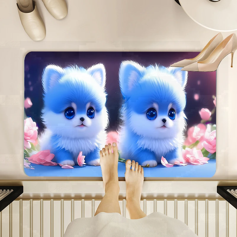 防滑门垫地垫浴室吸水垫卫生间地垫吸水防滑垫卧室地毯入户门脚垫