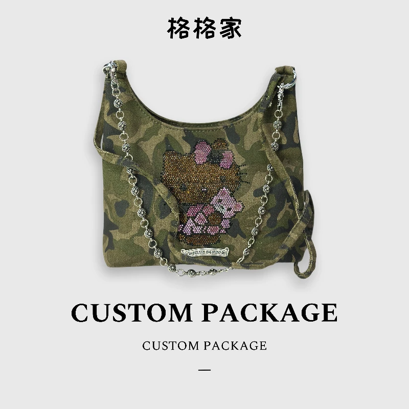 【格格家】时尚百搭单肩斜挎包新款潮流女包包288