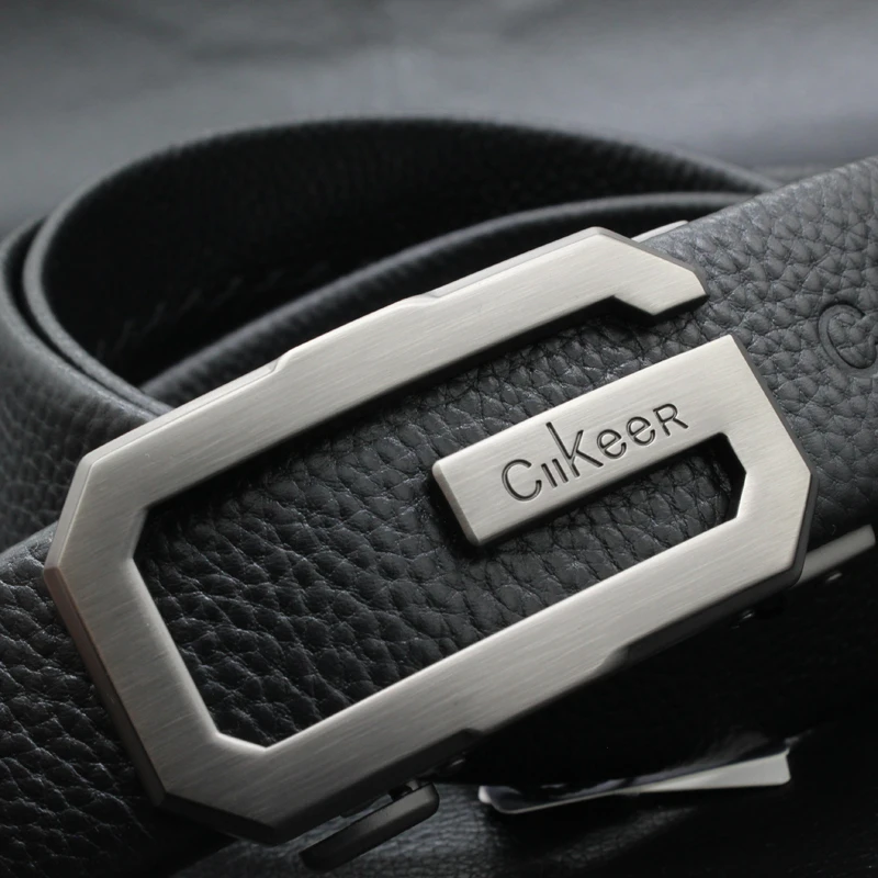 头层牛皮带男外穿自动扣真皮特价学生青年商务时尚潮流百搭皮带