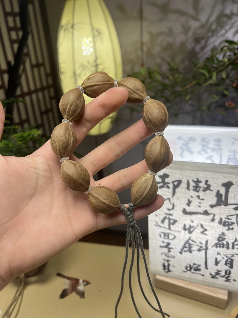 非金属木质手链 老树铁核手串20/30