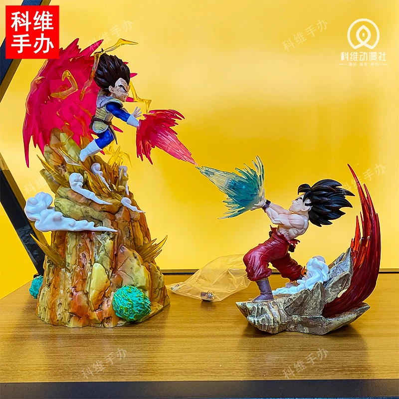 【科维动漫社】天地对决悟空13cm贝吉塔27cm可发光彩盒七龙珠GK摆件