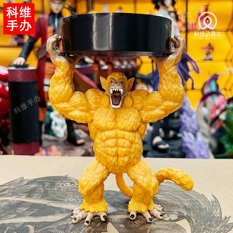 【科维动漫社】小号黄金大猿15cm 七龙珠动漫GK手办摆件烟灰缸 现货