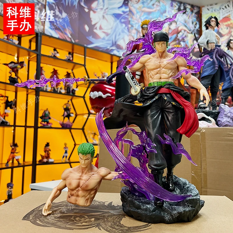 【科维动漫社】挥刀索隆33cm 海贼王潮玩GK手办摆件送人 现货直发