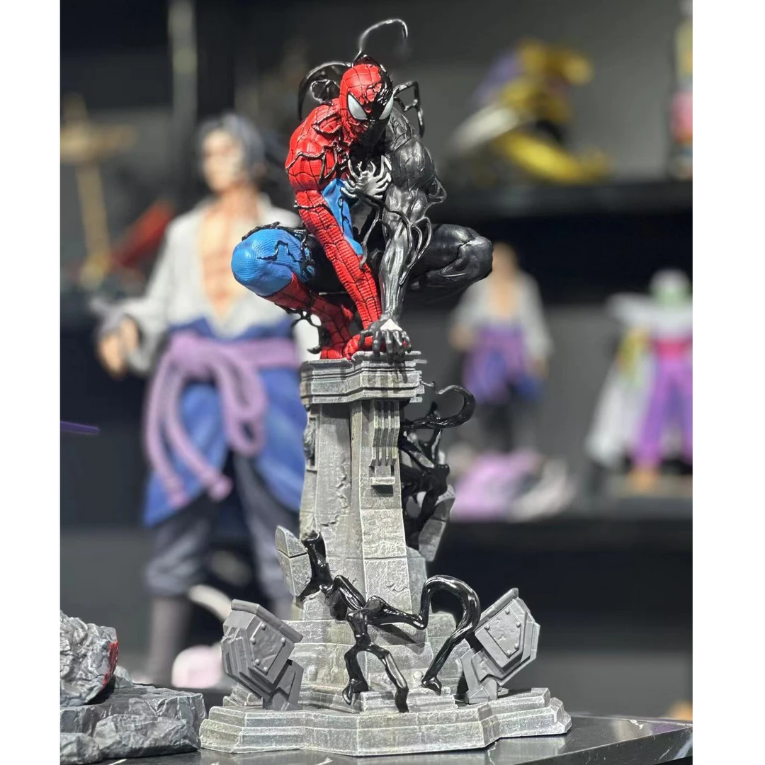 【科维动漫社】共生蜘蛛侠38cm毒液漫威系列周边GK手办模型雕像摆件