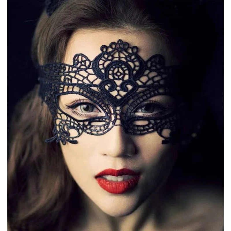 2025甜美可爱风装扮百搭蕾丝眼罩