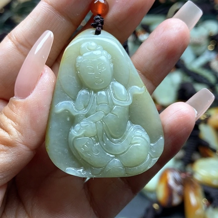 和田玉颈饰未镶嵌