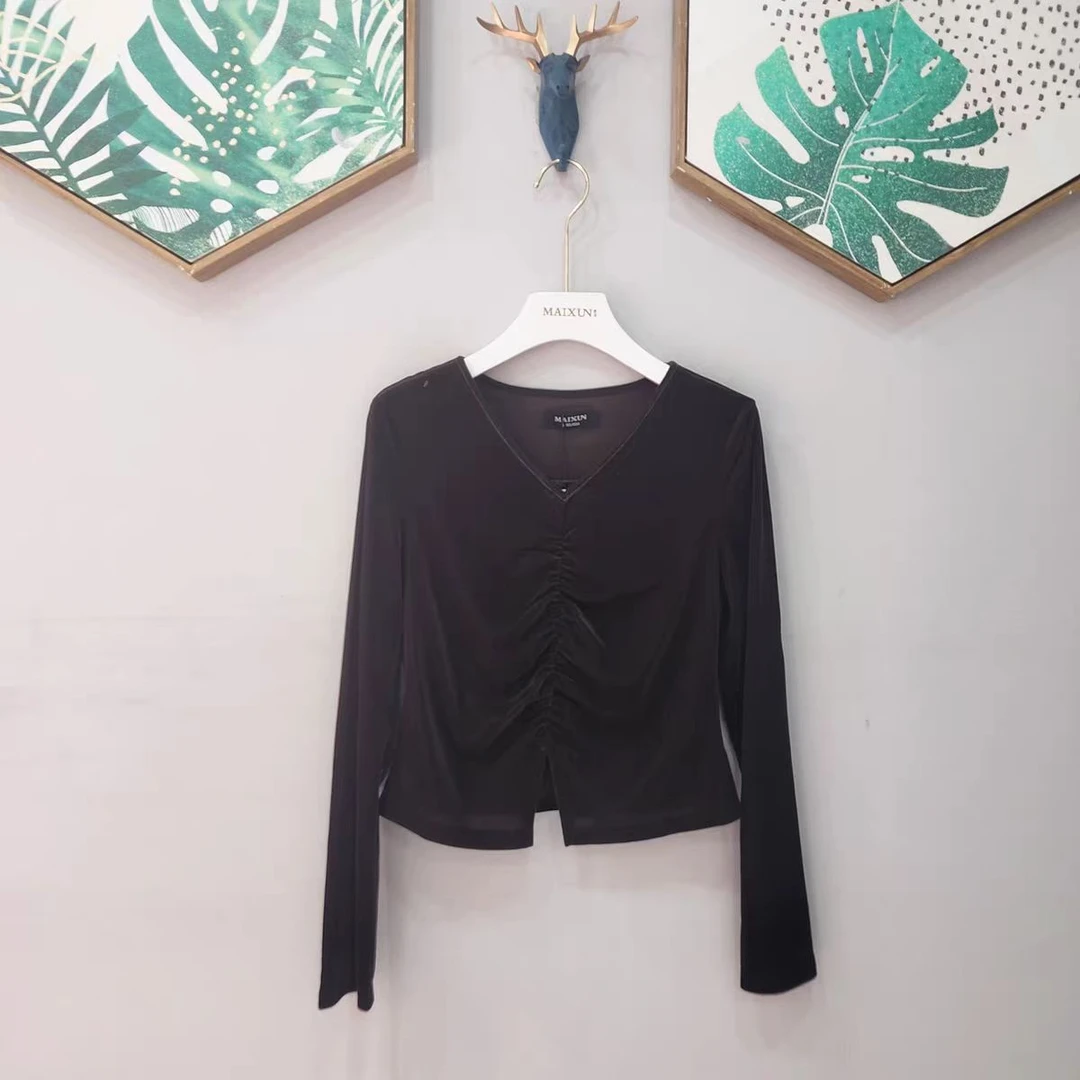 丝绒长袖XSLXQ002气质时尚