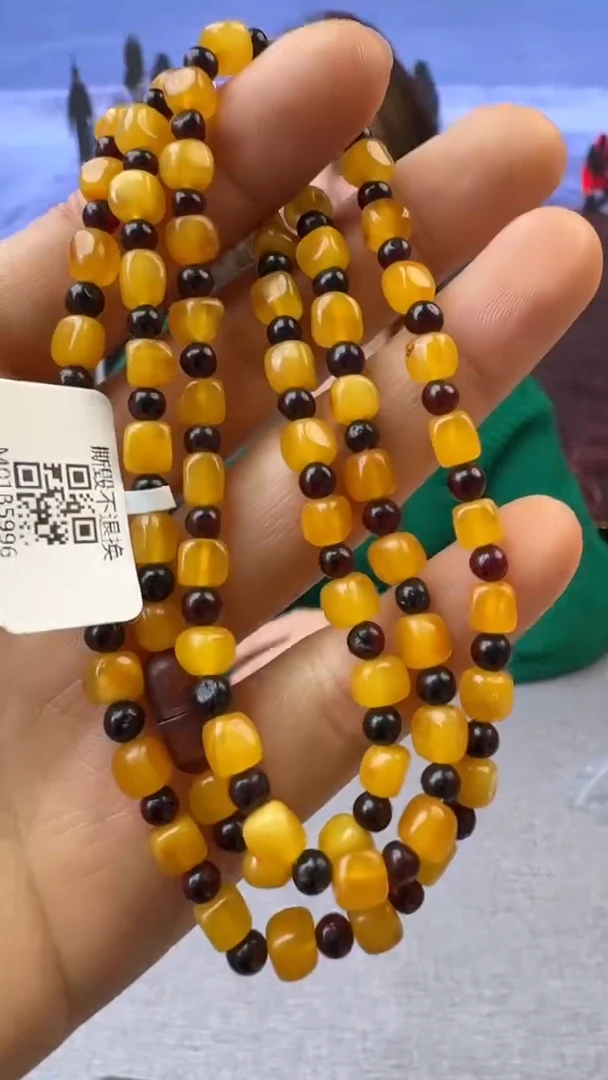 【闪购商品】琥珀颈饰未镶嵌31