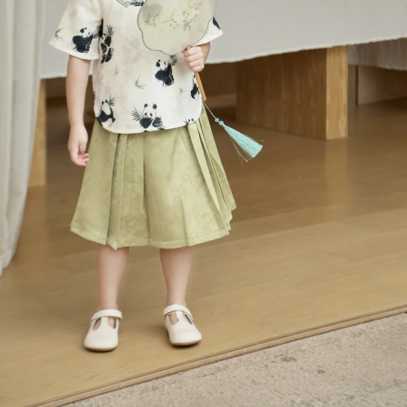 现货【阿绿】2024新款夏季3870半身裙儿童时尚洋气裙子儿童裙子女孩