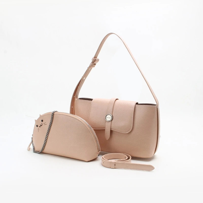 【149】【大脸猫】新品简约百搭时尚单肩轻便ins休闲女包19145