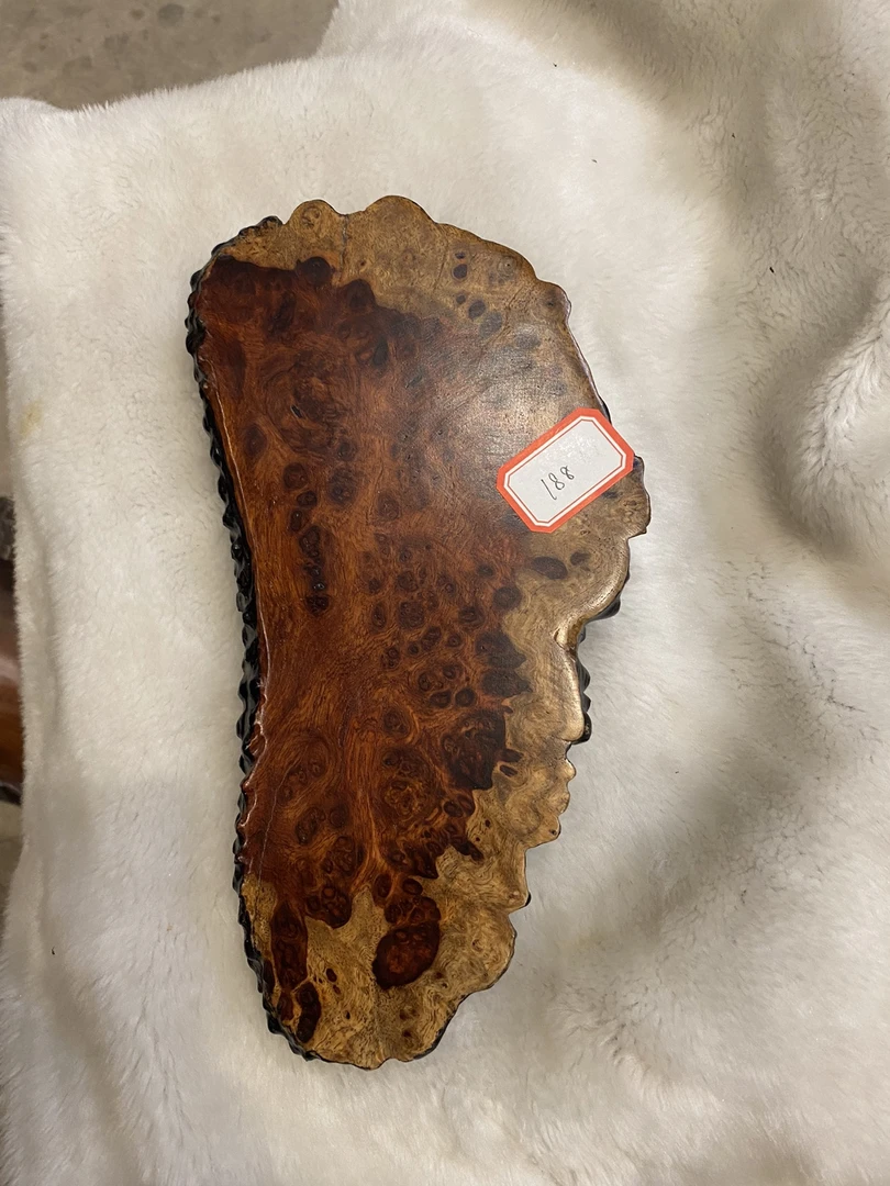 缅甸花梨瘿木干泡台，老挝花梨果盘，客人定制