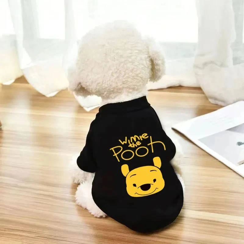 新年新款卡通加绒大小狗狗法斗泰迪毛猫咪衣服冬宠物服饰装用用品