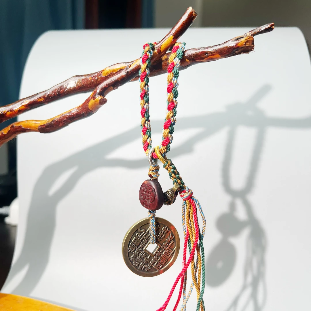 铜合金锦纶吊坠 【大猫珠宝】大款达摩山鬼包挂车挂 KT24081811