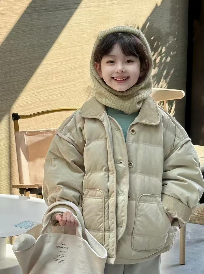 九子-韩国亲子童装羽绒外套 R315