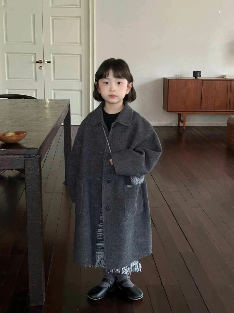 九子-韩国设计师亲子童装针织半裙 Q8032