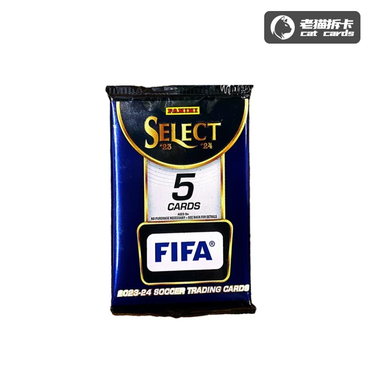 Topps 【拆包】2023-24 FIFA select hobby 单包 球星卡盲盒
