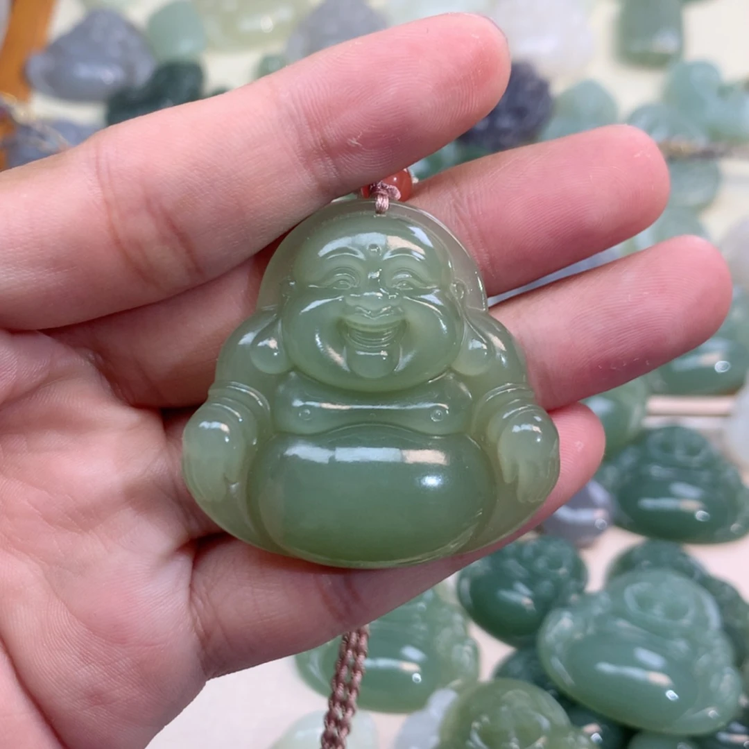 【闪购商品】和田玉吊坠(不含链)未镶嵌姬*娜