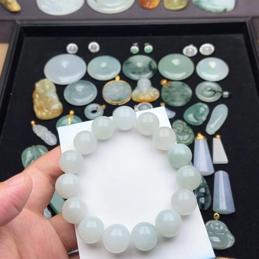 【闪购商品】翡翠颈饰未镶嵌趣***~