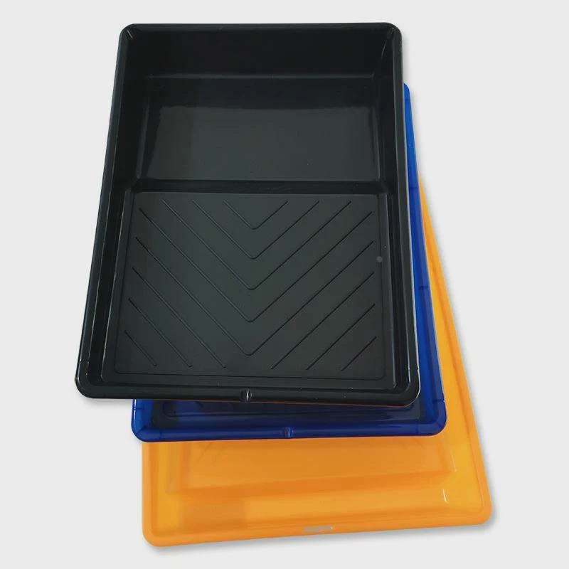 8 9寸10寸油漆托盘7寸滚筒刷毛刷塑料艺术漆容器刷漆工具套装大全