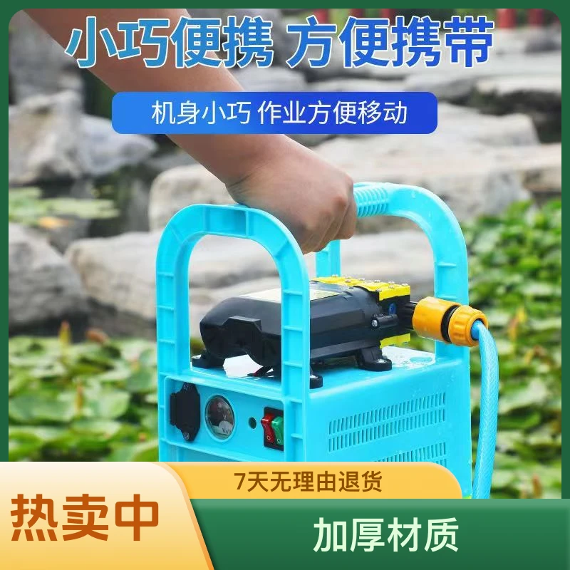 三缸泵果树打药机充电式浇菜洗车抽水水泵打药泵