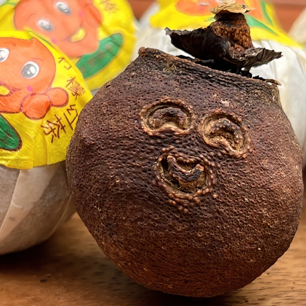 新会特产 陈皮柠檬红茶手工制作