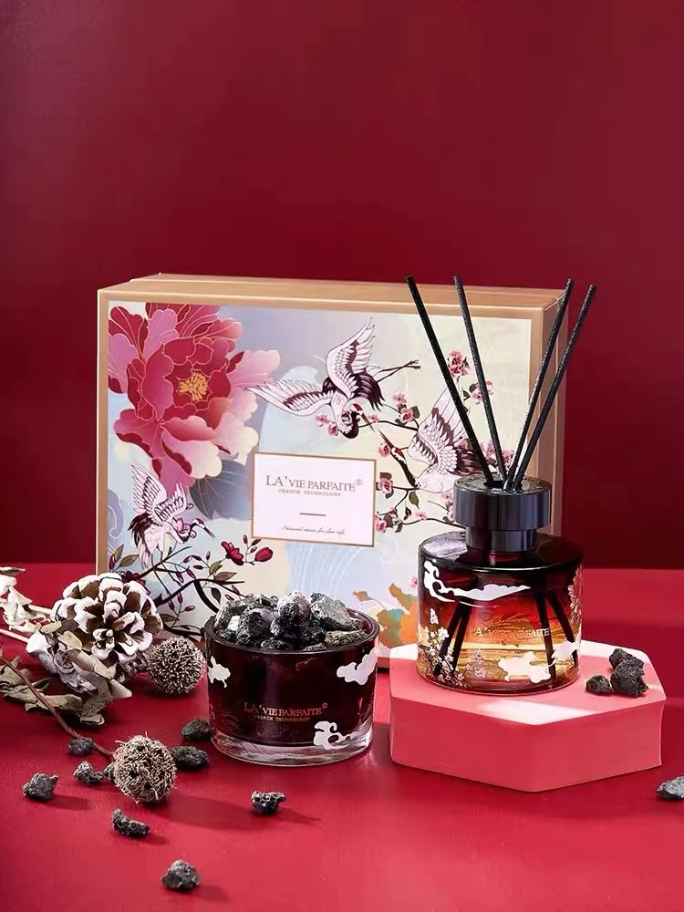 帕菲兰香薰 吉祥鸟室内香水晶石礼盒