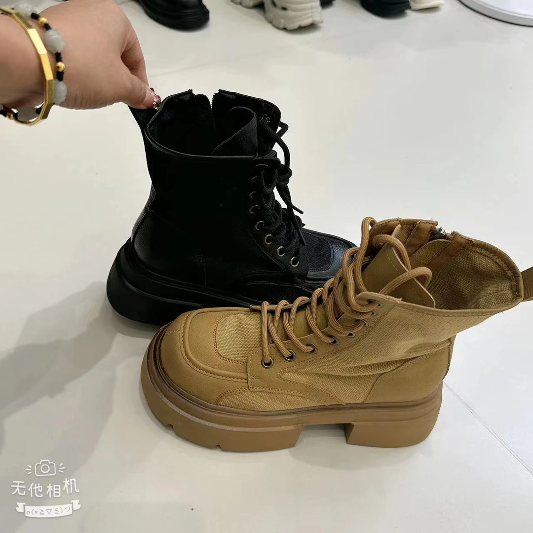 欧尚家的欧货 韩版马丁靴鞋袄