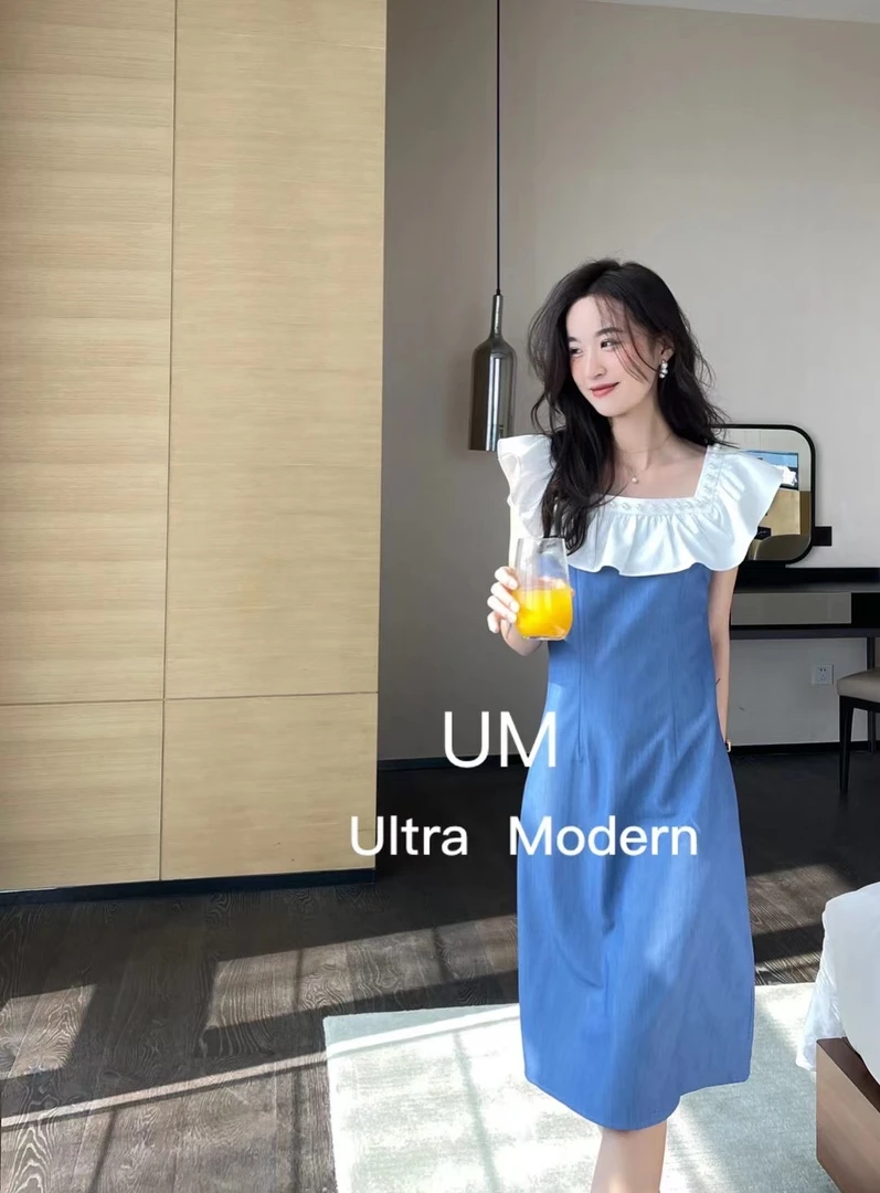 气质显瘦连衣裙