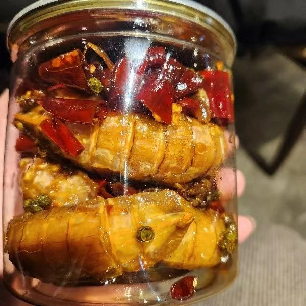 【辣5嚼】麻辣皮皮虾300g/罐  零食小吃 顺丰包邮即食产品