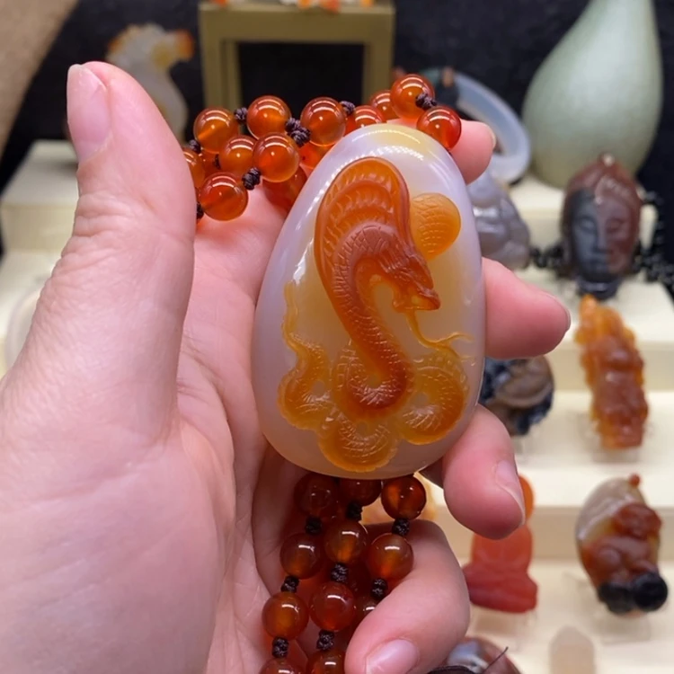 【闪购商品】玛瑙/玉髓颈饰未镶嵌?***择