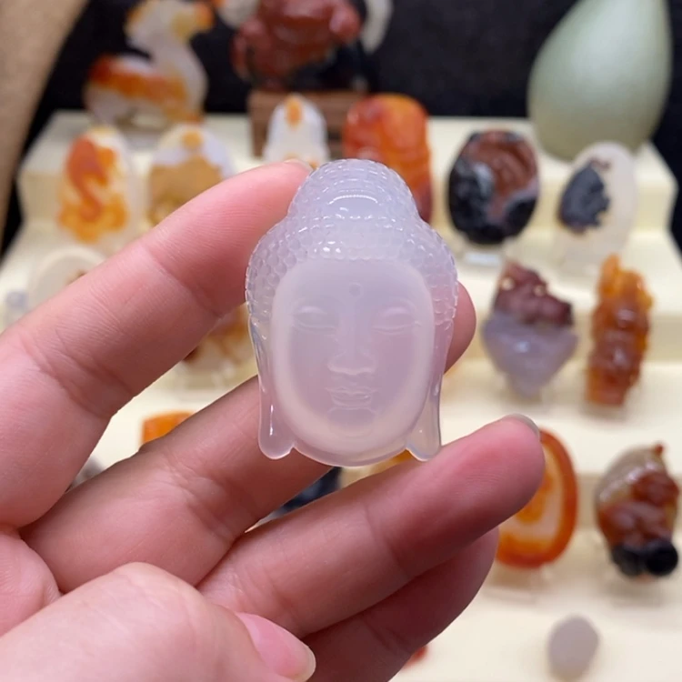 【闪购商品】玛瑙/玉髓颈饰未镶嵌艾****1