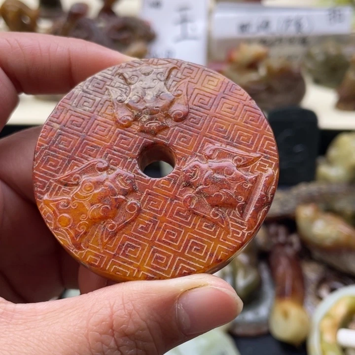 蛇纹石玉颈饰未镶嵌116