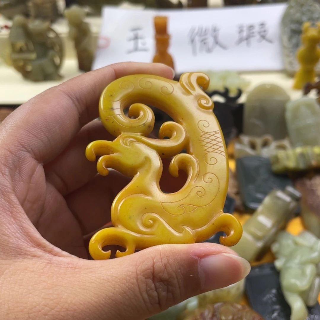 和田玉（糖玉）颈饰未镶嵌200