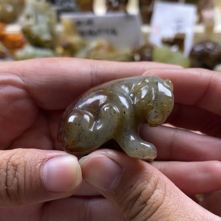 和田玉（糖玉）颈饰未镶嵌120