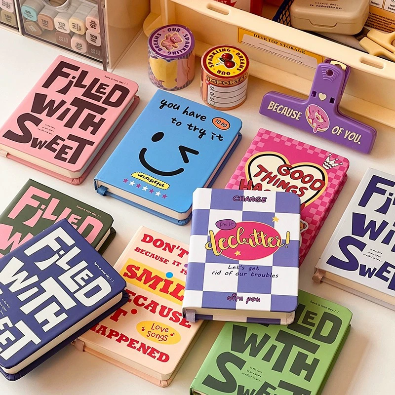 【口袋本】美式复古迷你随身便携小号笔记本小本子记事本高颜值文具