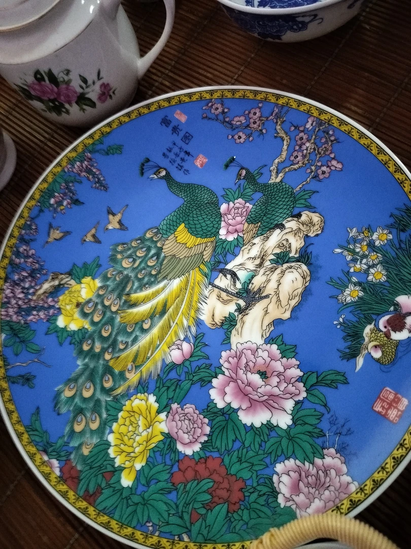半手绘半贴画景德镇