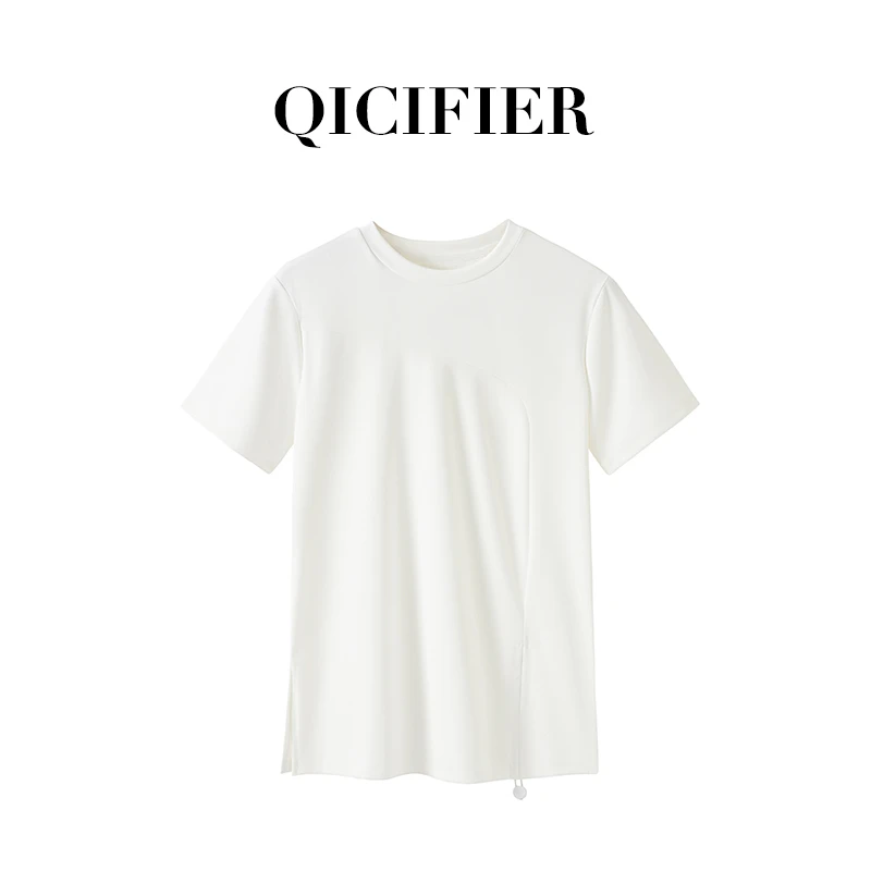 奶昔白 轻盈高尔夫 高奢黑卡薄款休闲透气运动T恤 3088