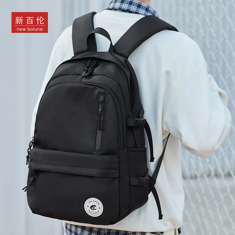 官方正品男士双肩包男女同款大学生百搭书包轻奢品牌电脑包XSJ132