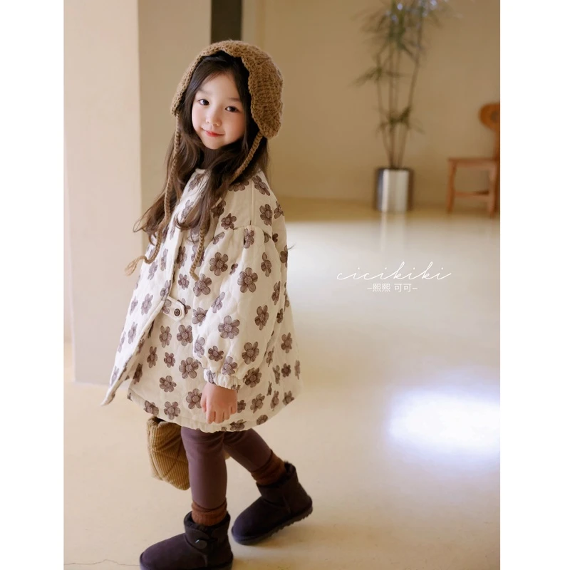现货【依琳】女童童装时尚洋气棉衣棉服外套熙熙可可87051