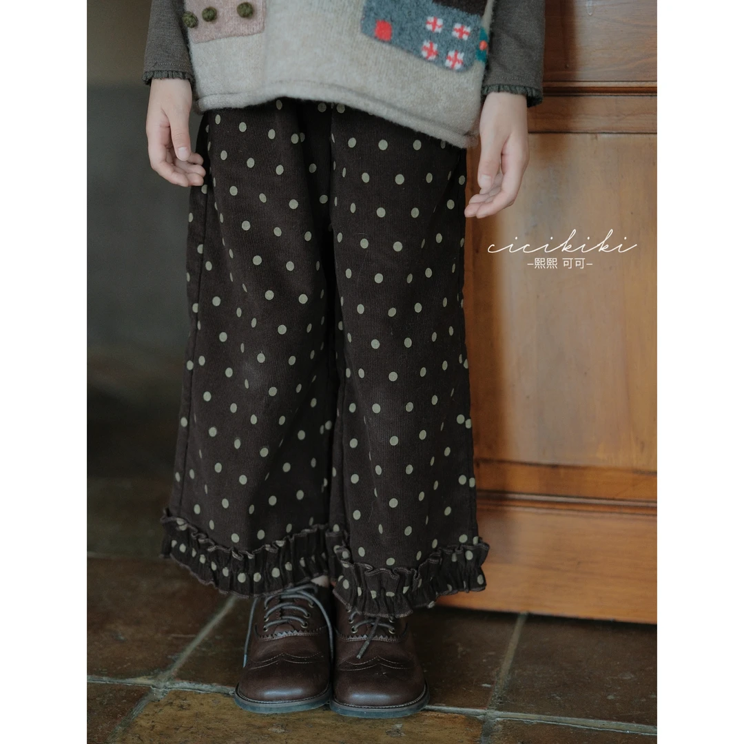 【点点裤】休闲儿童女童时尚百搭裤子熙熙可可KZ2488