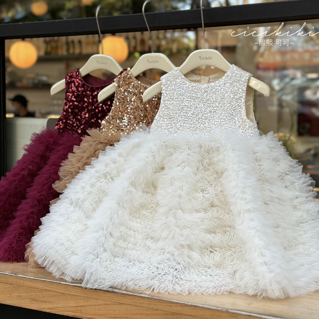 【赛琳娜】女童时尚气质秋冬款儿童连衣裙熙熙可可LYQ2431