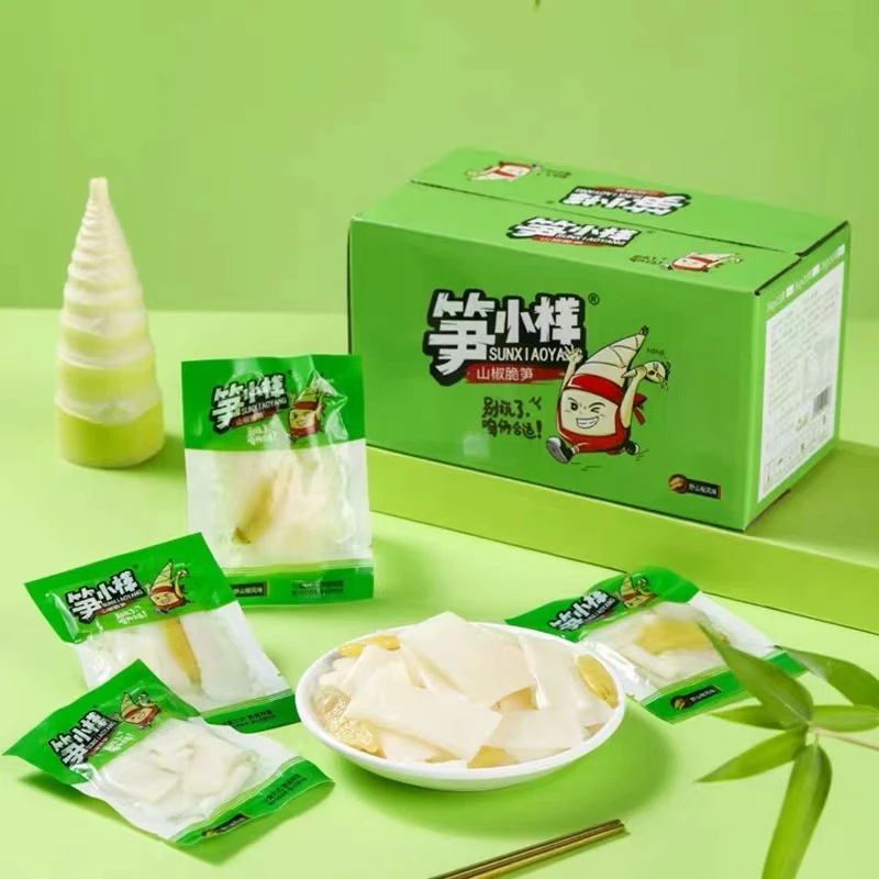 笋小样野山泡椒脆笋泡椒竹笋片酸辣开袋即食休闲解馋爽口零食小吃