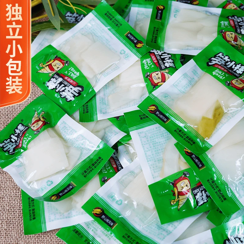 笋小样泡椒脆爽笋片新鲜山椒脆嫩竹笋尖干酸辣开袋即食解馋小零食