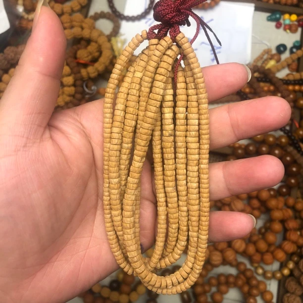 药片百香籽柏香手持小单圈5mm左右百香手串单圈