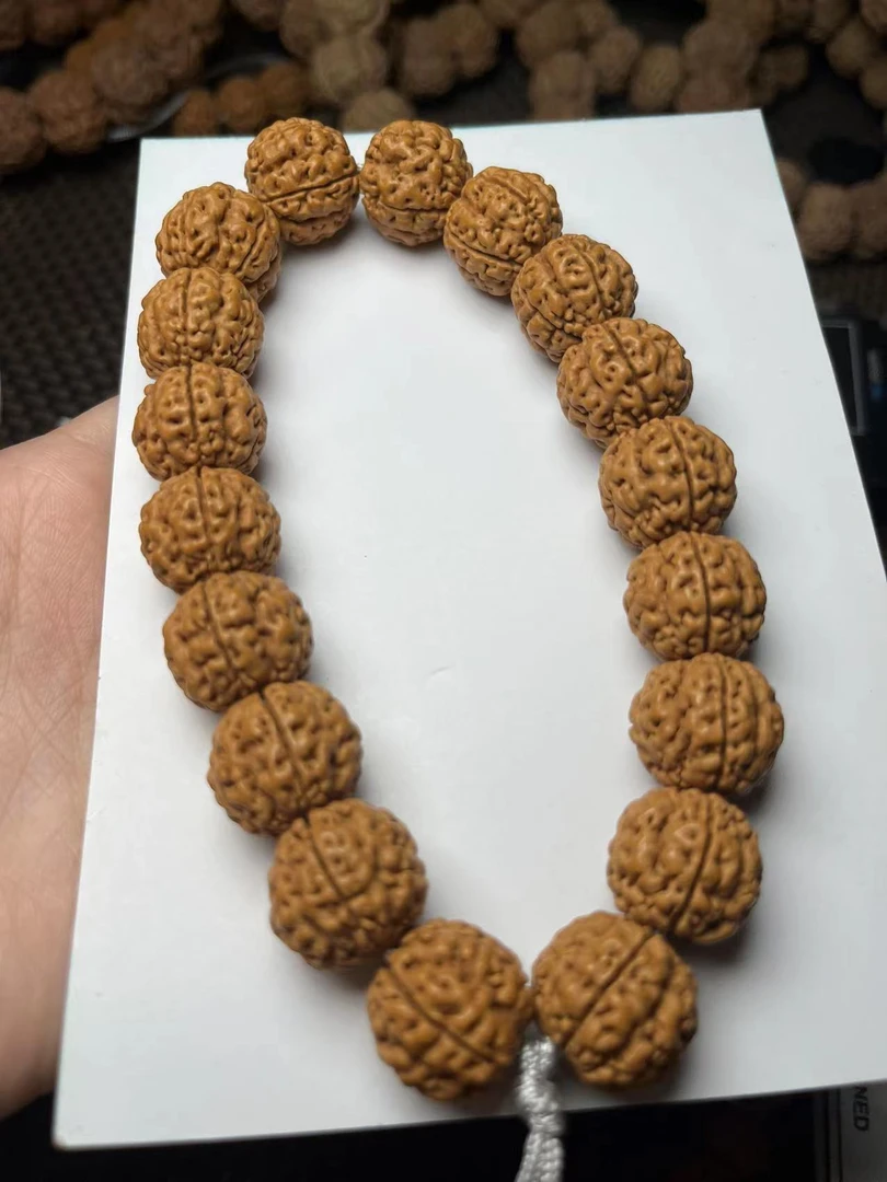 跳跳龙手串单圈19mm左右金刚菩提手串印尼小金刚爆肉跳跳龙