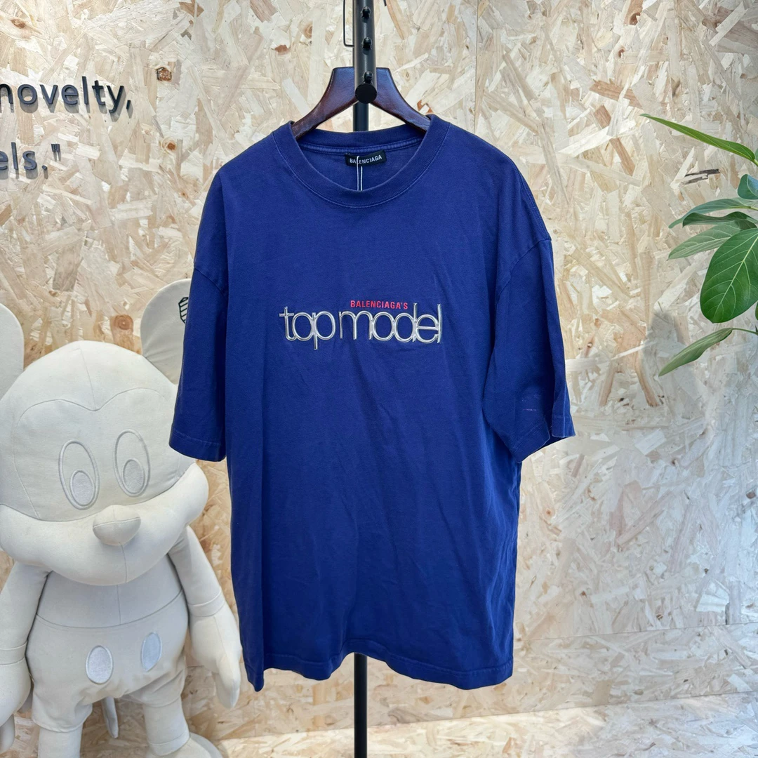 95新 Balenciaga/巴黎世家 巴黎世家 top model修身短袖/YS000167