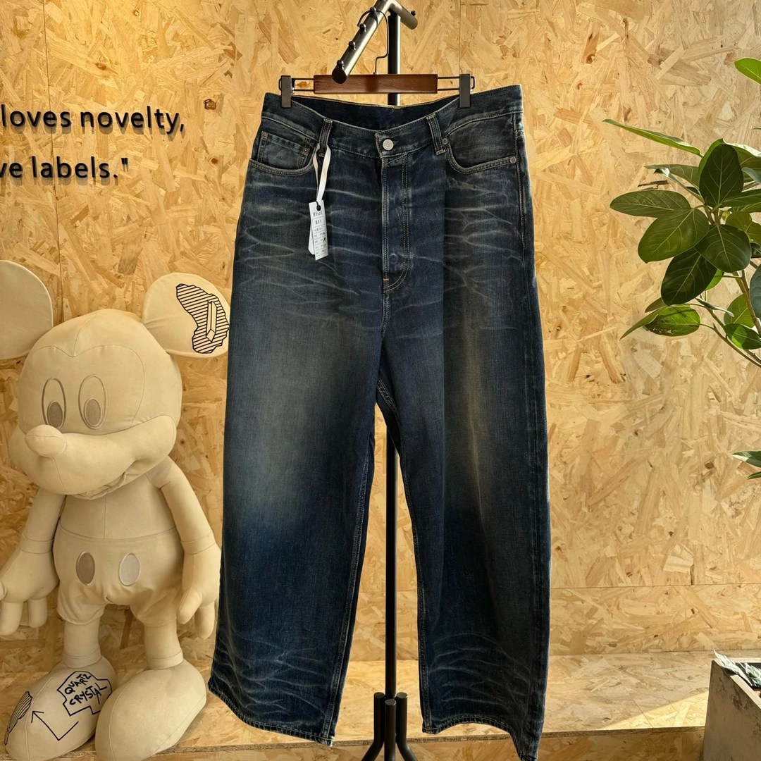 Acne Studios 2023M 水波纹牛仔裤 48码 99新 ys001212