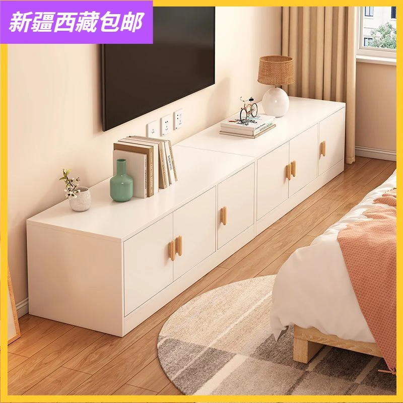 新疆包邮简约现代电视柜茶几组合家用落地小户型卧室电视机柜地柜