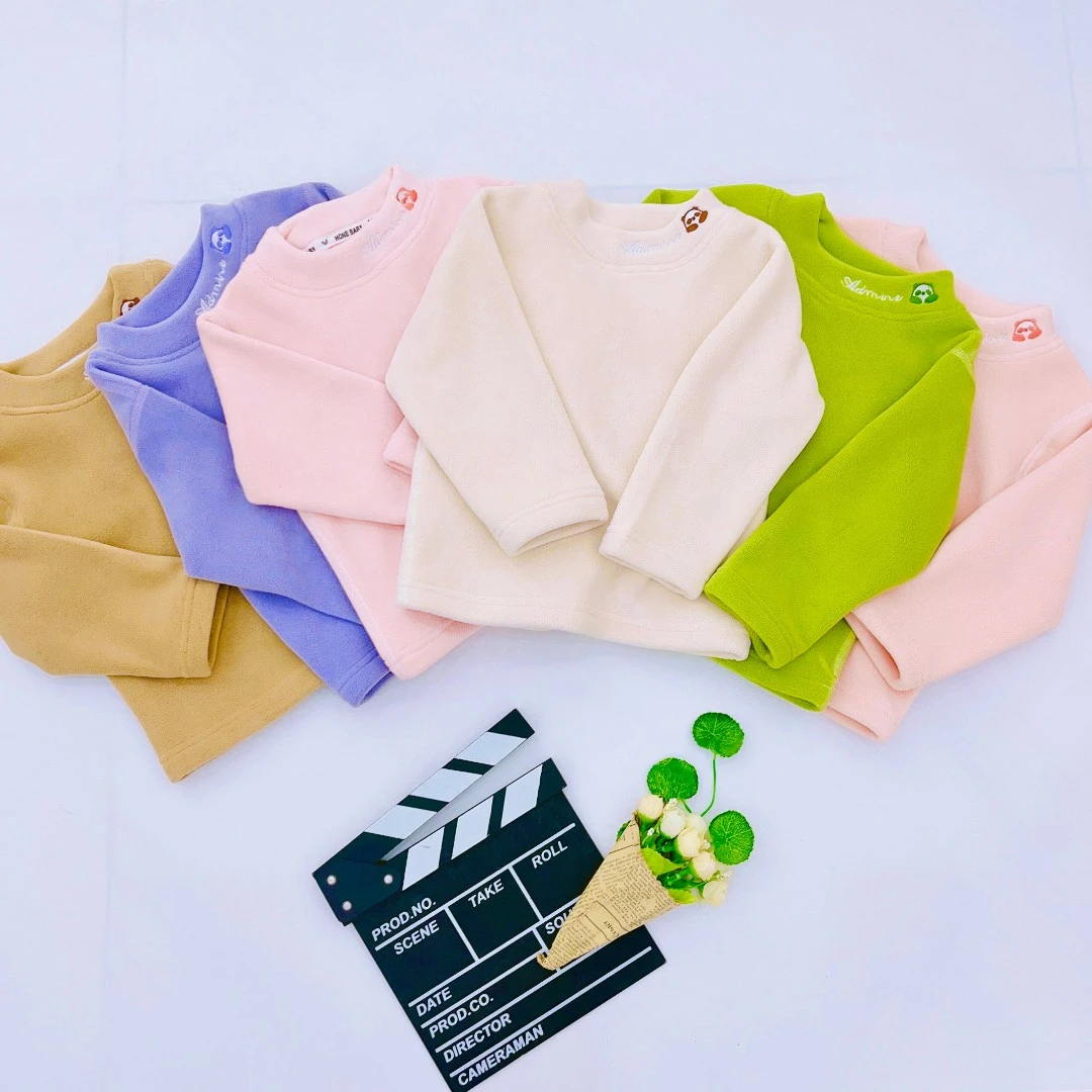 婴格朗迪【奥利绒打底】儿童秋冬保暖背心宝宝加绒打底单衣YG7160